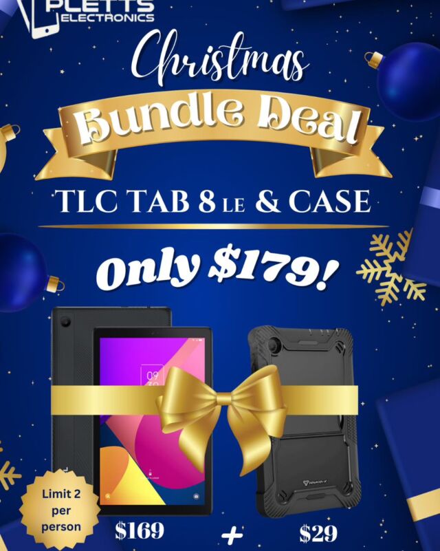 🎄 Steal of Deal 🎄 on TCL Tab 8le tablets!

Who knows…maybe the grinch is responsible for this (If you don’t know, you NEED to go watch the Santa & Grinch videos on our page 😅)

Available at all of our branches or order online. See you soon!