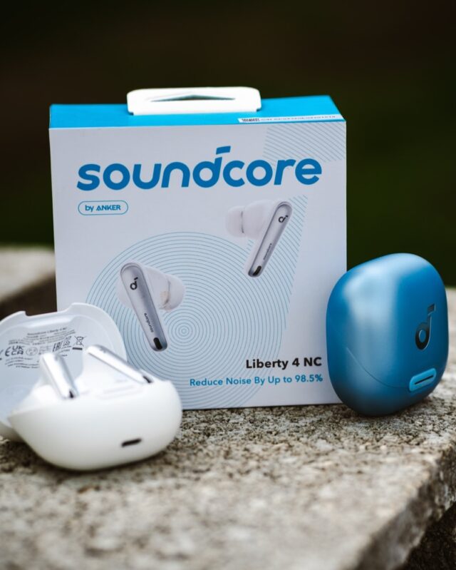 Soundcore Liberty 4 NC 
-Active Noise Cancelling 
-Up to 50 hours battery with case
-Hi-Res + EQ tweak
-Wireless charging case
-Clear calls

📍Available at all branches.
